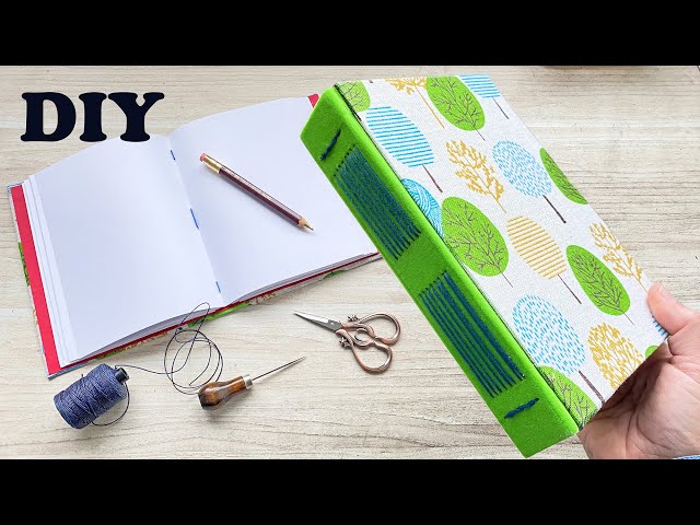 How to Make Your First Hardcover Book | Beginner Handmade Bookbinding Tutorial
