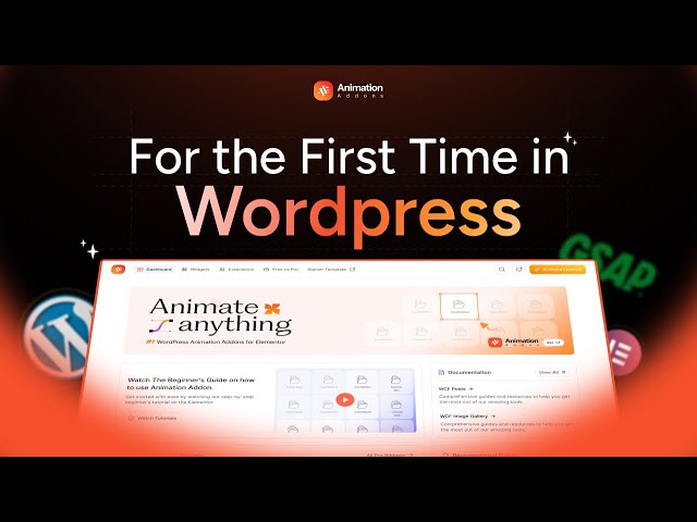 Best WordPress Animation Plugin for GSAP Animations Without Coding