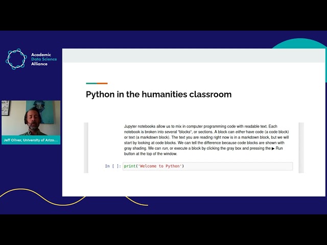 Empowering humanities students with their first Python experience