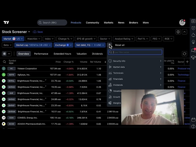 How I Screen for Small Cap Stocks