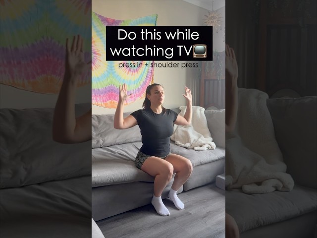 do this while watching TV📺