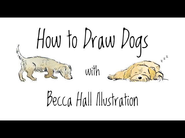 How to draw Dogs - A Tutorial for Children!
