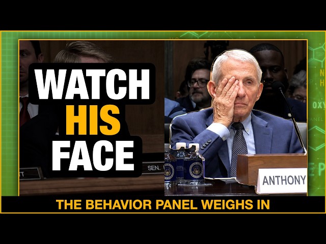 Fauci's Body Language: Deception or Stress? | Expert Analysis