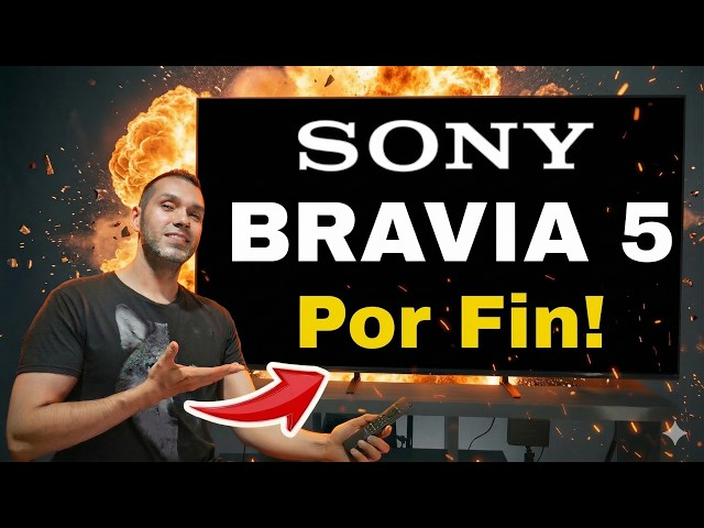 ¡BRUTAL! 🔥 SONY BRAVIA 5: El Televisor Mini LED que querrás en tu sala 🖥️🏠