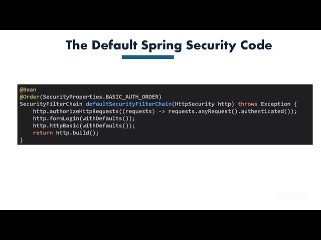 Spring Security-Lecture 2