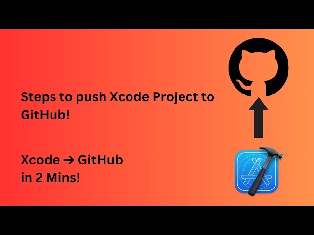 How to Push Code from Xcode to GitHub (Beginner-Friendly, 2-Minute Tutorial)