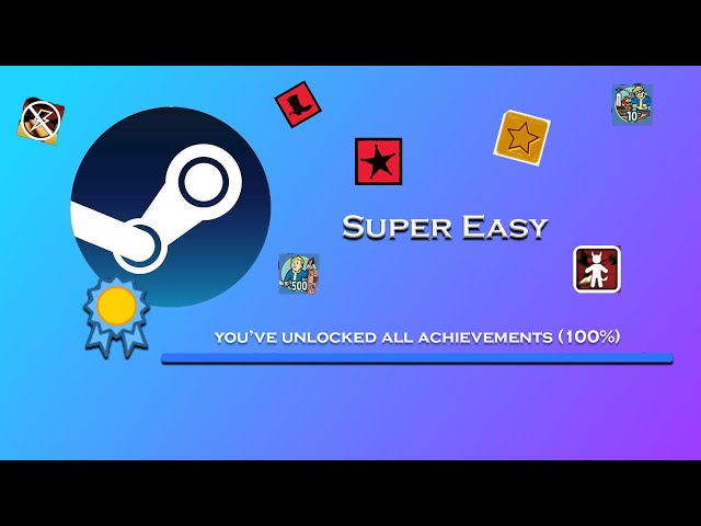 5 Super Easy Games To 100% on Steam