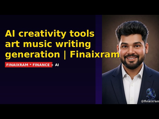 AI creativity tools art music writing generation | Finaixram