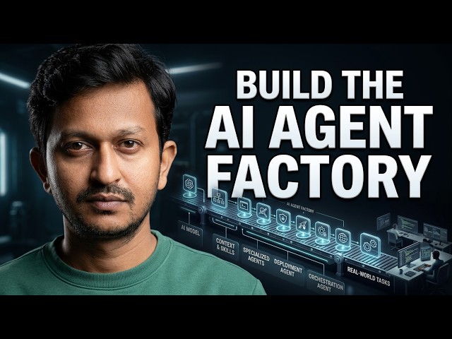 Don't Build Just One AI Agent- Build a Factory!