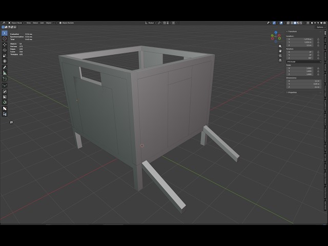 Game assets in blender with my morning coffee! #blender #gamedev  #live