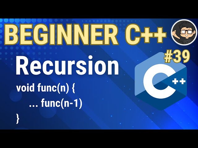 Recursion in C++