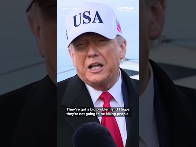 Trump leaves message to Iranian leaders