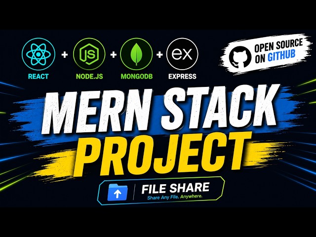I Built an Open Source MERN Stack Project 🚀