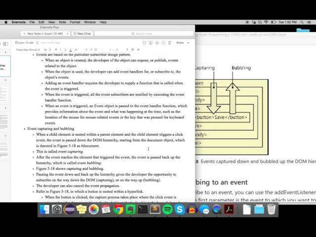 Event Capturing and Bubbling (JavaScript)