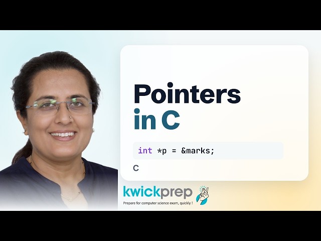 Pointers in C Explained: Address, * and &