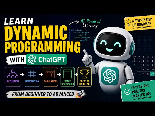 Learn Dynamic Programming with ChatGPT || Beginner to Advanced DP Questions