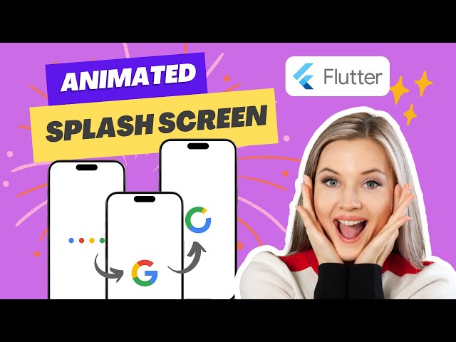 Animated Loading Splash Screen In Flutter | Splash Screen Flutter | Flutter Animations | Lottie