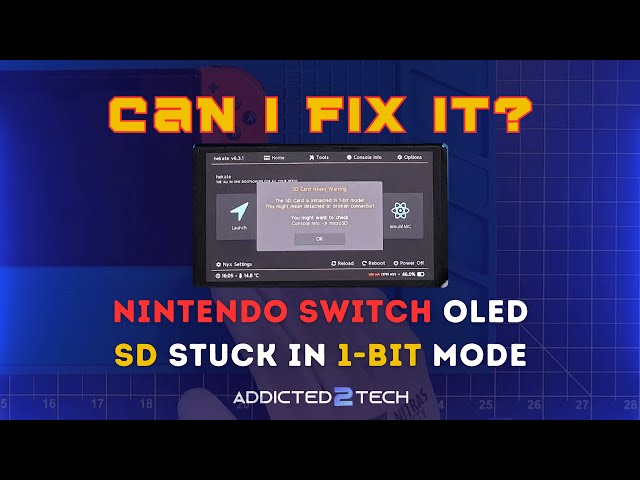 Switch OLED SD Card 1 Bit Mode Hardware Error - Can I Fix It?