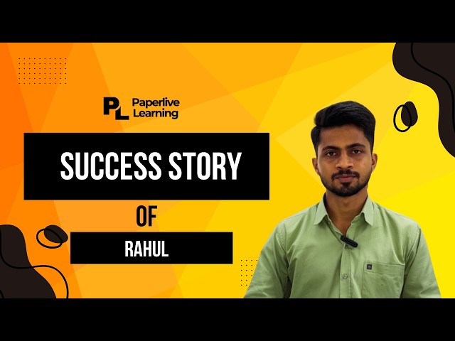 DevOps Placement Success | Rahul's Journey with Paperlive Learning