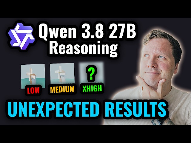 Qwen 3.8 27B Reasoning Levels Tested - Not What I Expected