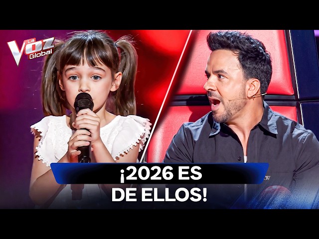 Top 12 Kids Que Entraron A 2026 Como Superestrellas | 4K | La Voz