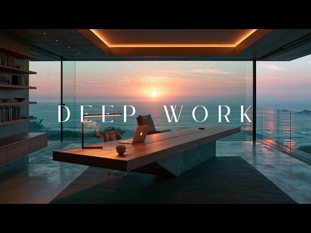 Deep Work Music - Ambient Study Music For Deep Concentration And Maximum Productivity Flow