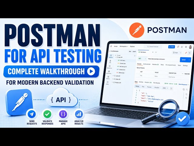 Postman for API Testing | Complete Walkthrough for Modern Backend Validation | Uplatz