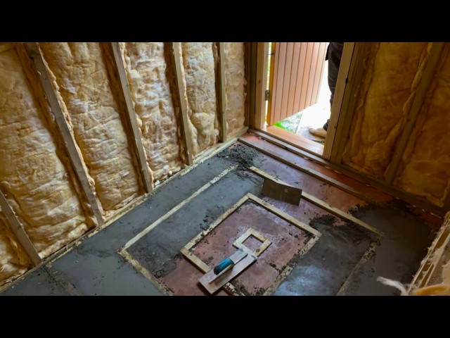 How to Build a Waterproof Sauna Floor with a Drain (Step by Step)