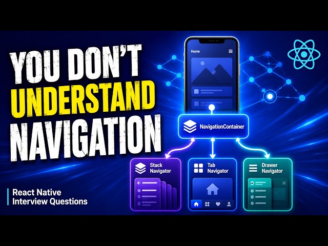The Biggest React Navigation Mistake Every Developer Makes | React Native Interview Questions