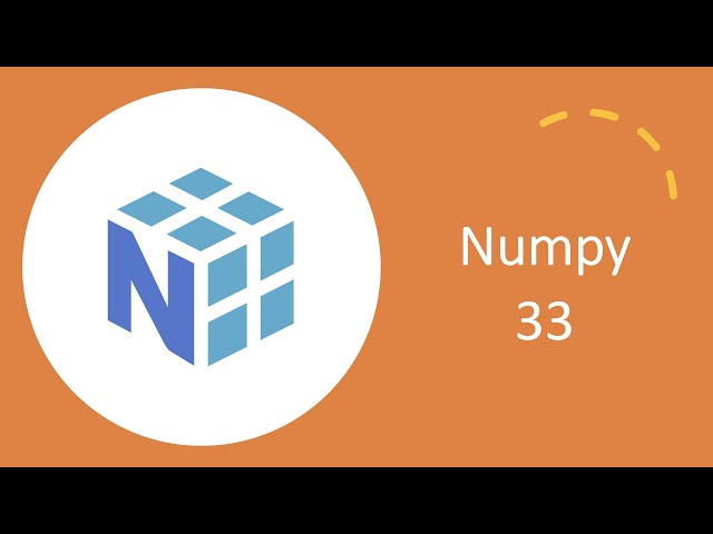 33 Numpy. Arrays booleanos.