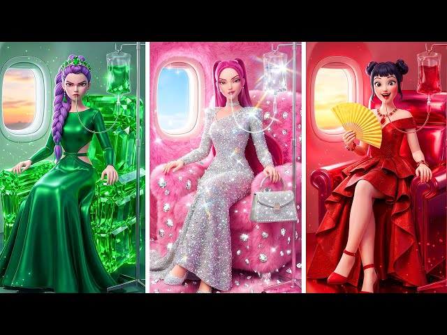 KPop Demon Hunters: Emerald vs Ruby vs Diamond Huntrix at the Hospital | KPOP Demon Hunter Animation