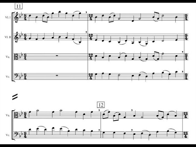 Arvo Part - Summa for String Orchestra (1977) [Score-Video]