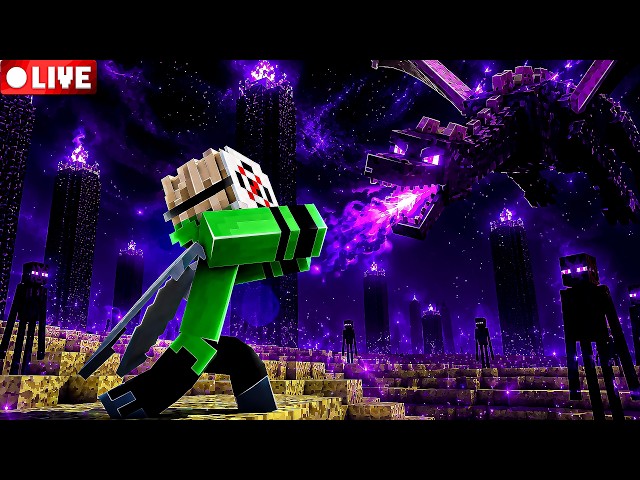 🔴24/7 Minecraft Public smp🔥END WAR SOON🔥24/7 Cracked Public Server | Java + Bedrock + MCPE #live