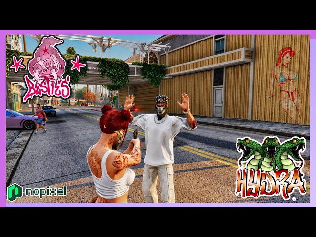 🐍BESTIES Find Solo Bank Truck Robber & HYDRA Jaden is Not Happy About it... I NoPixel 4.0 GTA RP