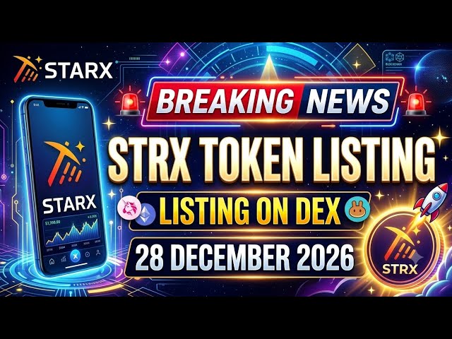 StarX network free crypto mining app || STRX token listing date announced in both CEX and DEX also 🔥