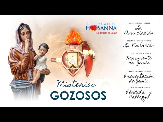 Rezo del Santo Rosario - Misterios Gozosos (Lunes-Sábado) #PadreJohn #FamiliaHosanna