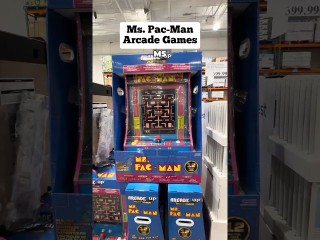 🎮 Arcade1Up Ms. Pac-Man Partycade at Costco! 🕹️