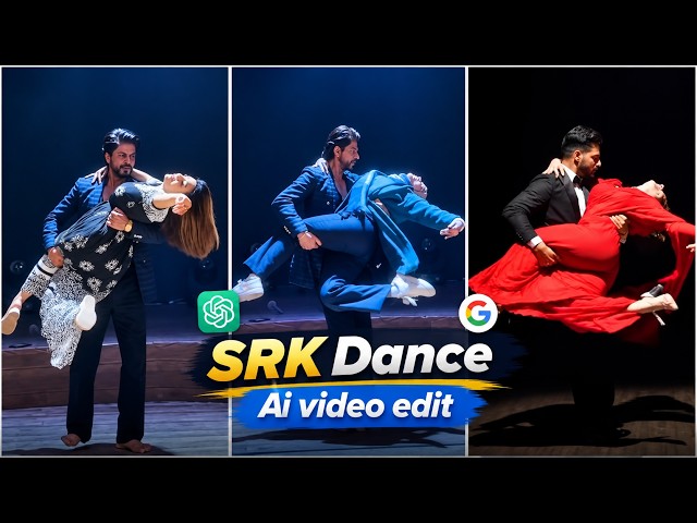 Trending SRK Dance AI Video Editing Tutorial | Shah Rukh Khan Dance AI Video Editing | AI Video Edit