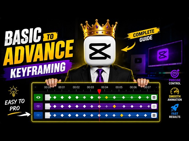CapCut Keyframing Tutorial 🔥 Basic to Advanced |