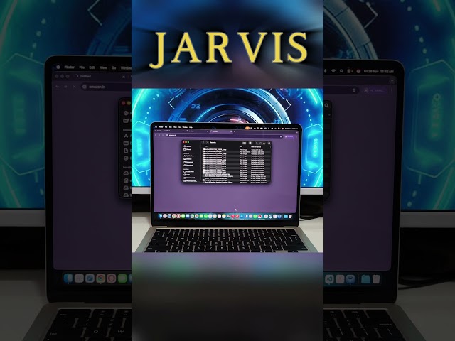 JARVIS ai  project | Python | IRON MAN | AI | #shorts #python #jarvis #vscode #mac