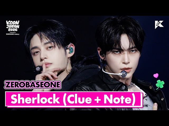 Sneak Peek | M COUNTDOWN: KCON JAPAN 2026 | ZEROBASEONE - Sherlock•셜록 | Coming up on 31 MAY, Mnet