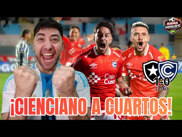 🚨🇵🇪 ARGENTINE COMMENTATOR BOWS DOWN to CIENCIANO | 6-2 AGGREGATE vs BOTAFOGO