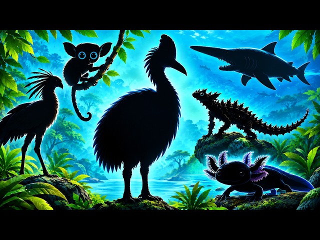 Guess 30 Weird Animals by Their Shadows! 🐾| Fun Learning Animal Quiz for Kids