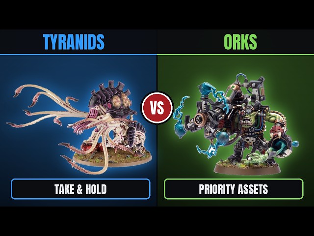Challenger's cup round 4! Tyranids vs. Orks tournament battle report