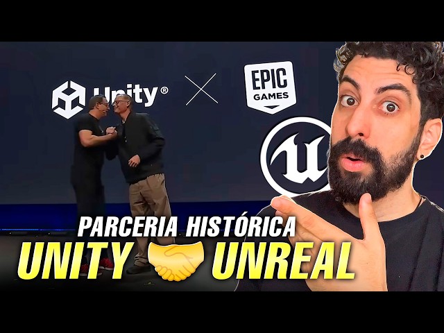 A nova parceira entre UNITY e UNREAL ENGINE! O que significa?