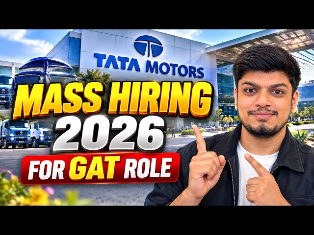 🔥TATA MASS Hiring | TATA Finally Hiring GAT | TATA Off Campus Drive 2026 BATCH