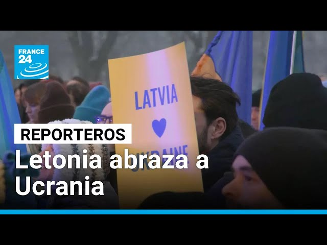 Letonia, el refugio báltico para quienes huyen de la guerra en Ucrania • FRANCE 24 Español