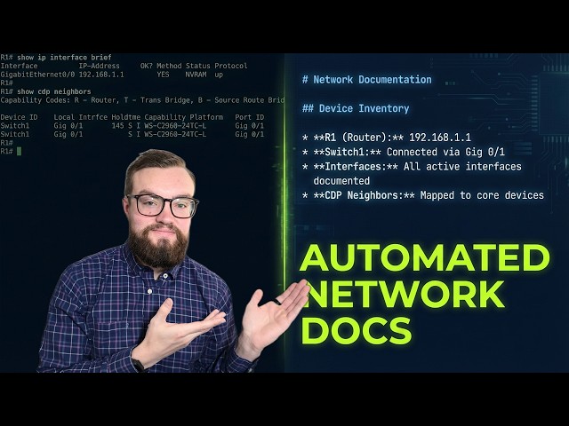 I Automated My Network Documentation with AI and Python
