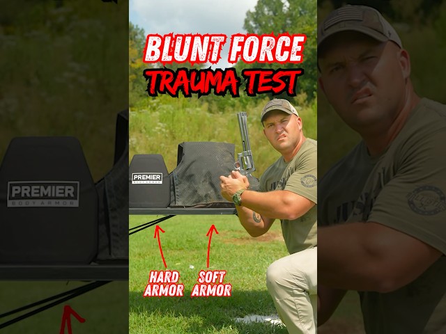 Blunt Force Trauma Armor Test