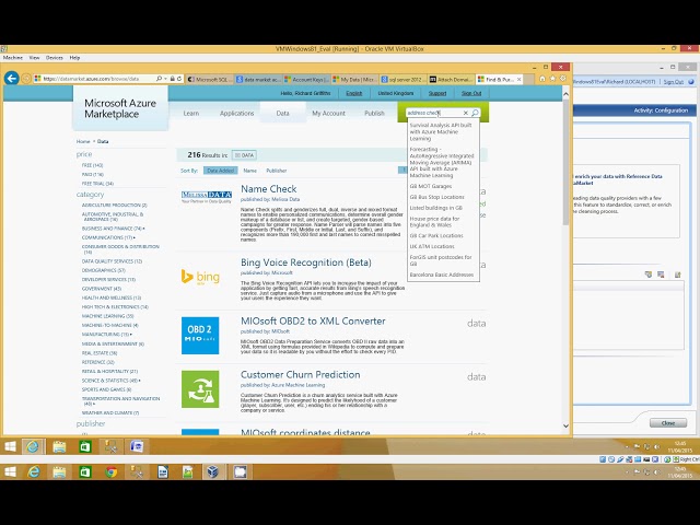 SQL Data Quality Services 07 Add Reference Data Subscription